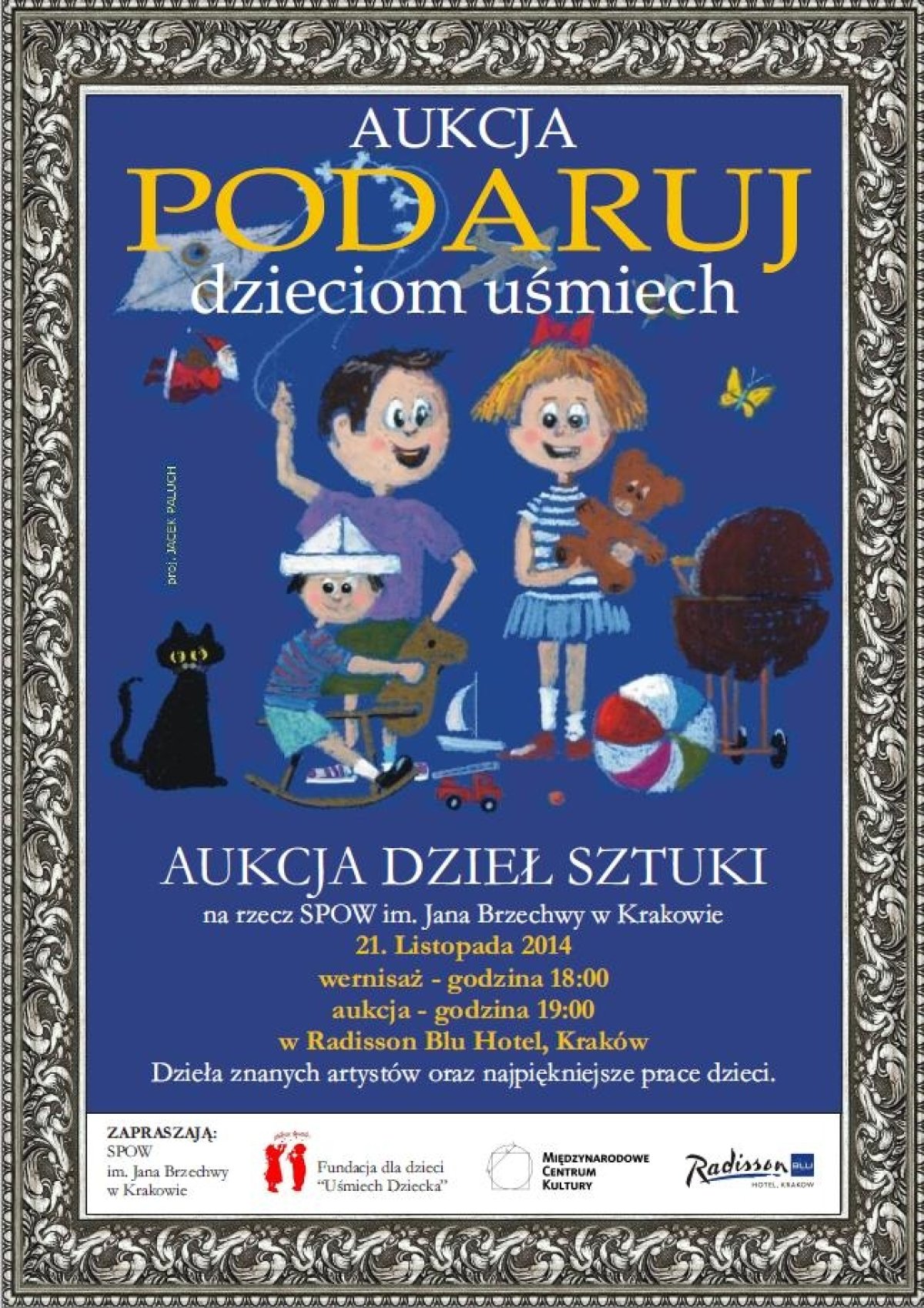 Charytatywna aukcja dzieł sztuki w Hotelu Radisson Blu