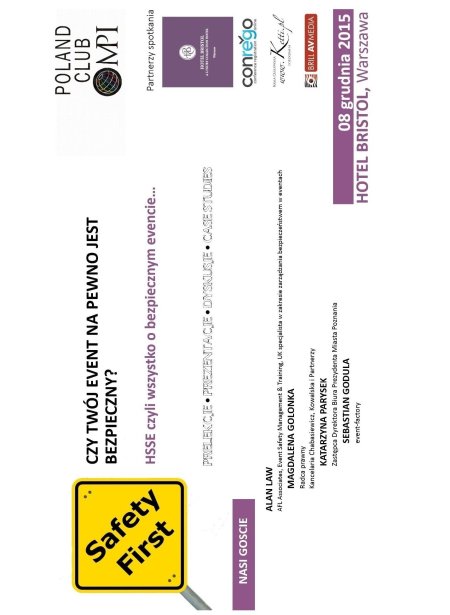 HSSE, czyli wszystko o bezpiecznym evencie