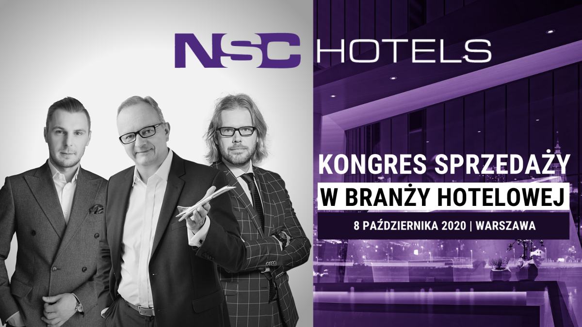 "NSC Hotels - Sprzedaż w branży hotelowej" odbędzie się 8 października w Warszawie
