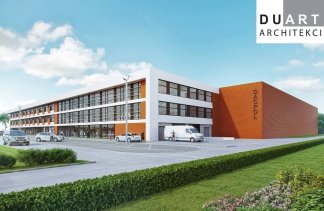 Nowy - Kompleks biurowo-hotelowy z magazynem przy ulicy Okulickiego - obiekt - zdjęcie 2 