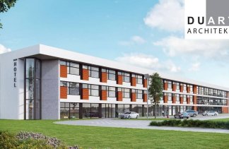 Nowy - Kompleks biurowo-hotelowy z magazynem przy ulicy Okulickiego - obiekt - zdjęcie 1 