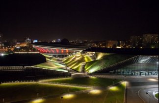 Hale widowiskowo - sportowe - Hala Widowiskowo-Sportowa SPODEK - obiekt - zdjęcie 5 