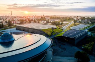 Hale widowiskowo - sportowe - Hala Widowiskowo-Sportowa SPODEK - obiekt - zdjęcie 2 