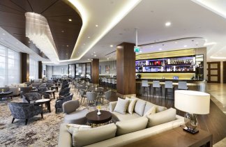 Hotele 4**** - DoubleTree by Hilton Hotel & Conference Centre Warsaw - restaurant - zdjęcie 10 