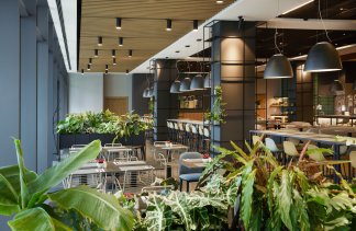 Hotele 4**** - Q Hotel Plus Wrocław Bielany - restaurant - zdjęcie 2 