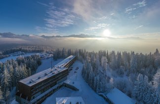 Hotel Tatry widok z lotu ptaka