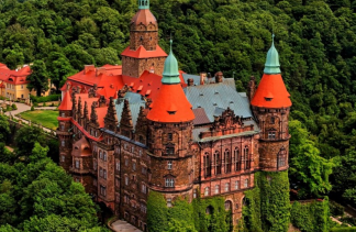 Zamki - Zamek Książ - obiekt - zdjęcie 1 